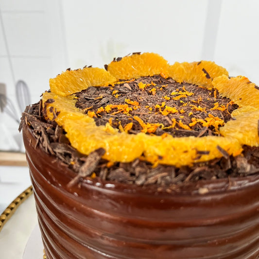 Chocolate Orange Fudge Cake