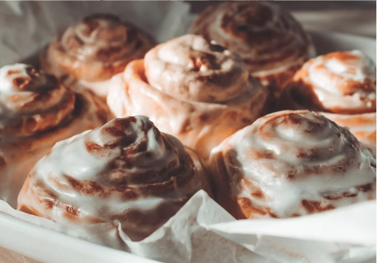 Spiced Chai Masala Cinnamon Rolls