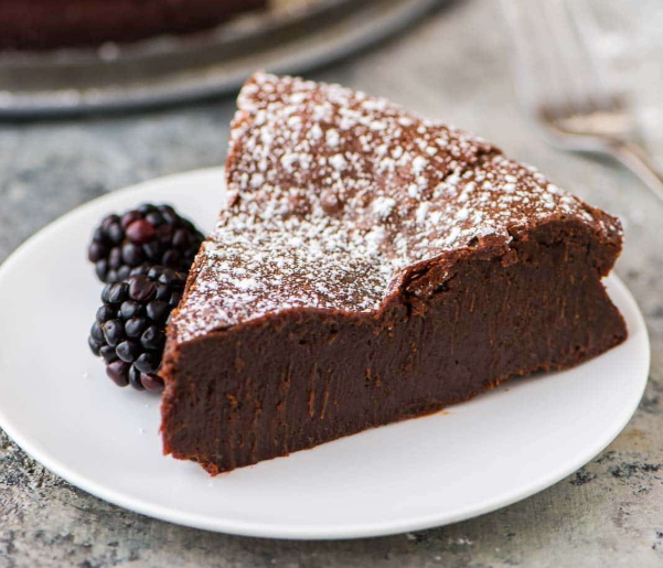 GLUTEN-FREE Dark Chocolate Truffle Torte (9 inch diameter)
