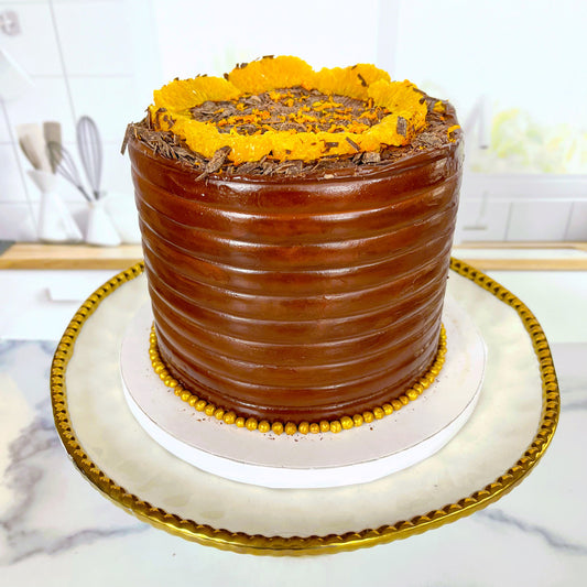Chocolate Orange Fudge Cake