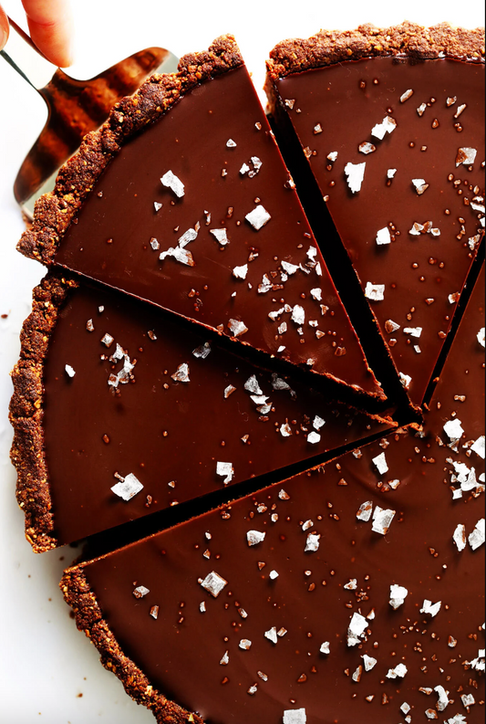 9" Salted Chocolate and Dulce de Leche Tart