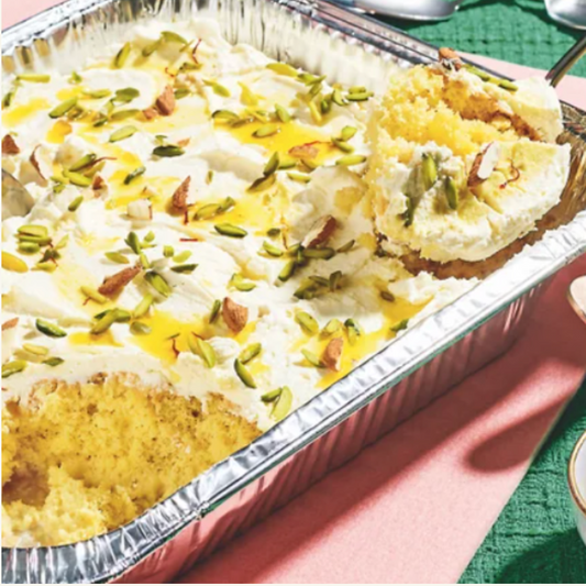 Rasmalai Tres Leches Cake