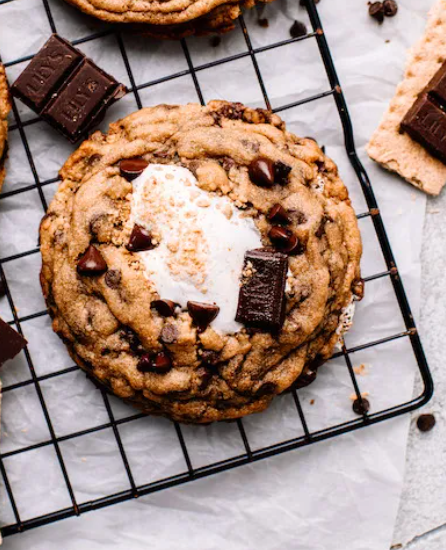 Campfire S'mores Cookie